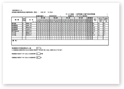 機能 訪問看護専用 勤怠管理 Ibow Kintai